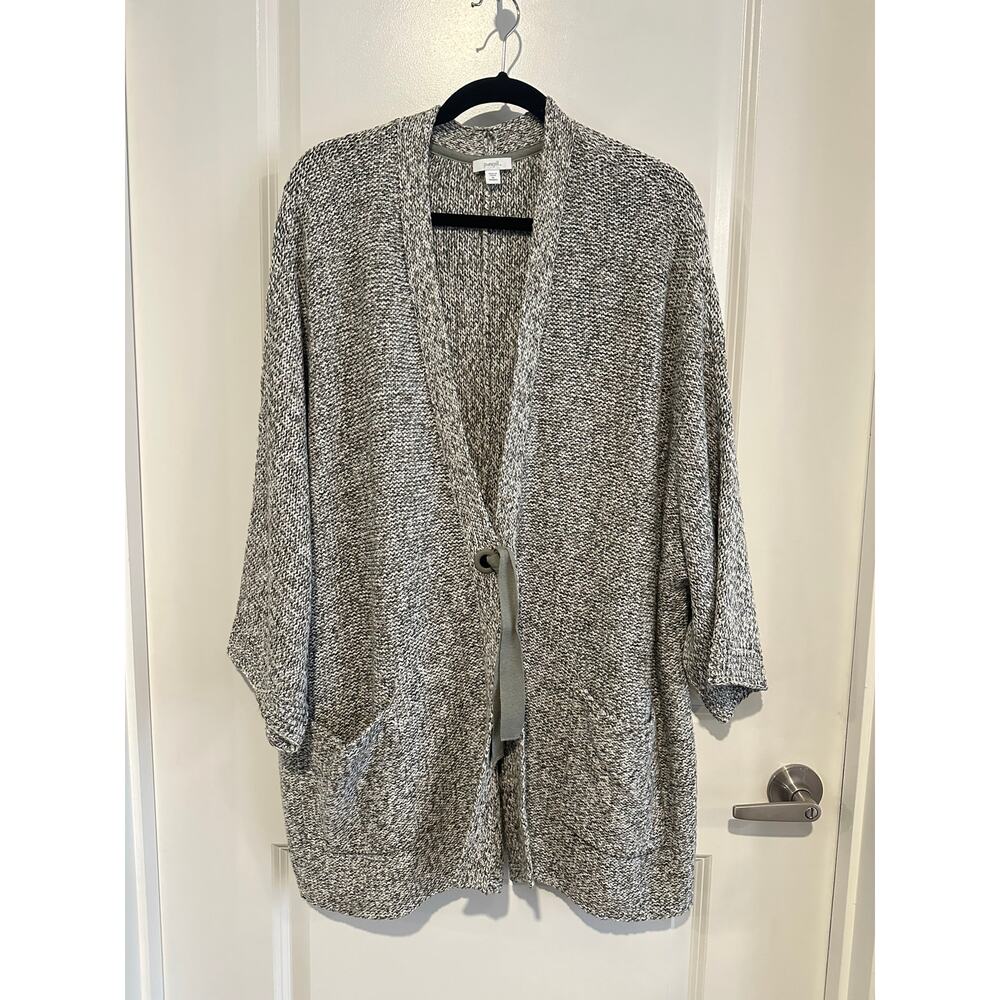 J. Jill Pure Jill Two Toned Marled Knit Cardigan Sz. 3X